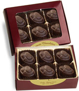 box of chocolate marzipan cremes